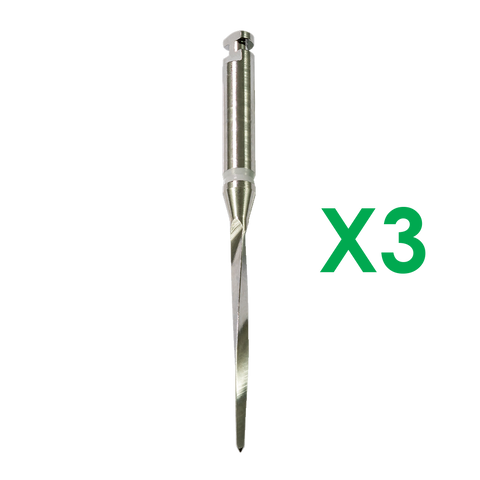 DR-0110 3 Brocas para Poste de Fibra Ø1.10mm