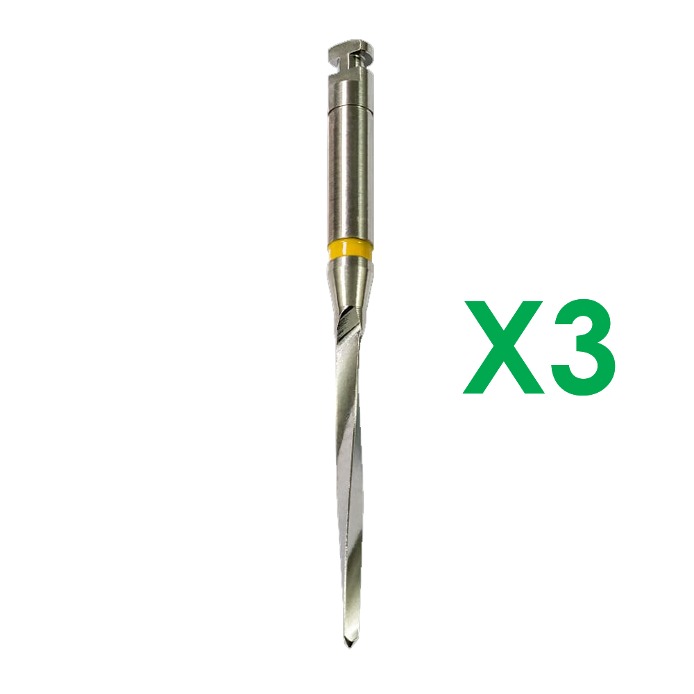 DR-0135 3 Drills for Ø1.35mm Fiber Post