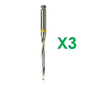 DR-0135 3 Drills for Ø1.35mm Fiber Post