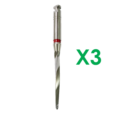 DR-0147 3 Brocas para Poste de Fibra Ø1.47mm
