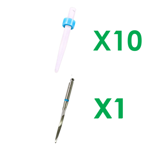 SD-8167 10 Super Fiber Posts Ø1.67mm & 1 Matching Drill